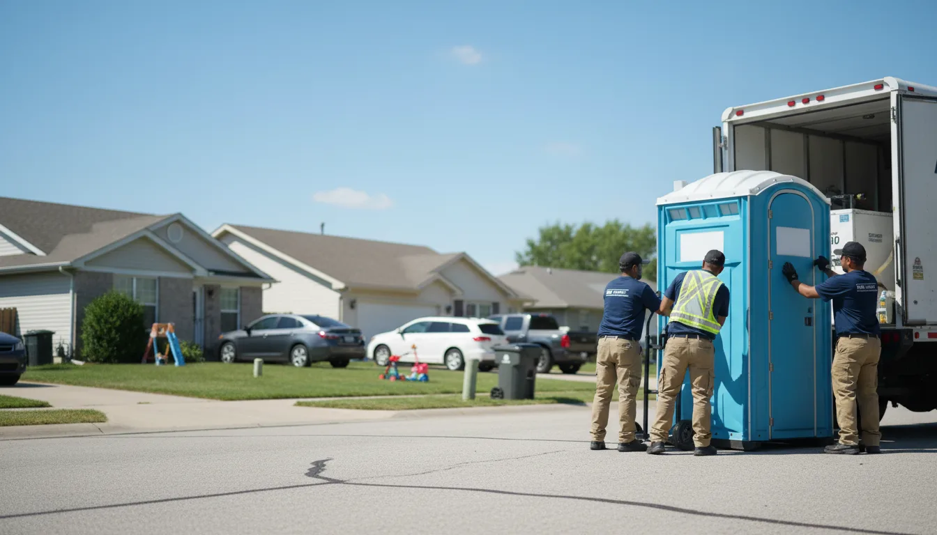 Standard Porta Potty Rentals in Greenwood, MO near me